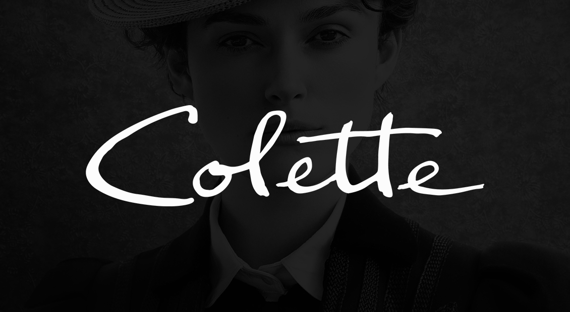 Colette title treatment