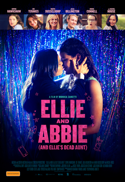 ELLIE AND ABBIE final portrait poster