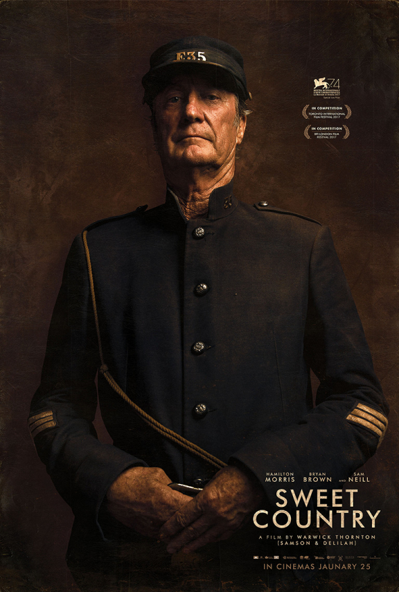 Carnival Studio Sweet Country Bryan Brown Character Poster Key Art