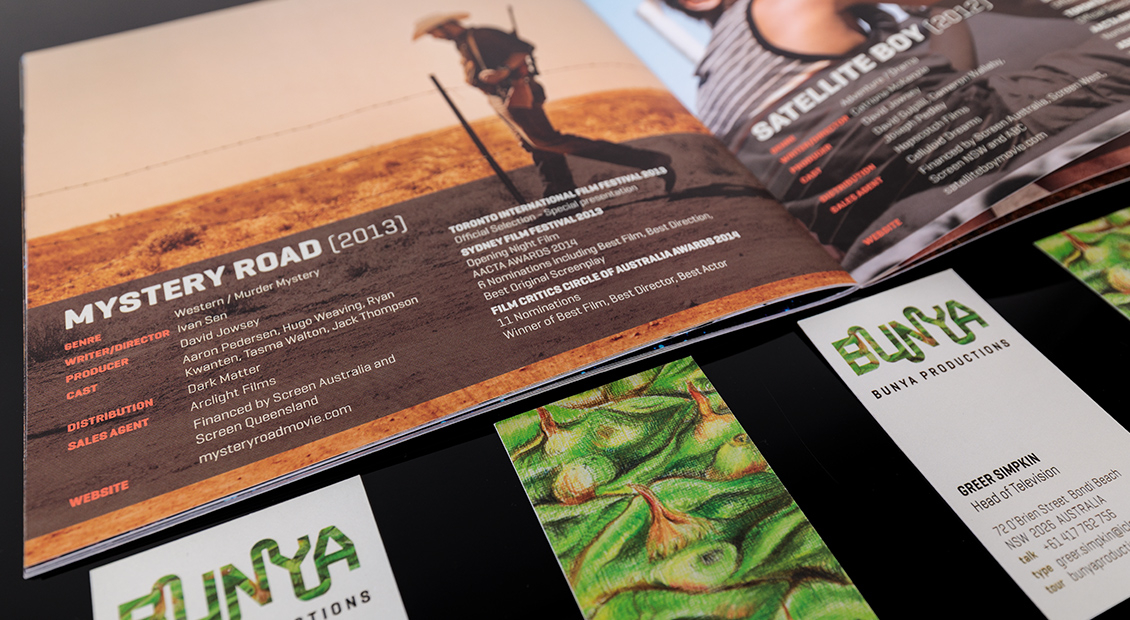 Carnival Studio Bunya Print Collateral